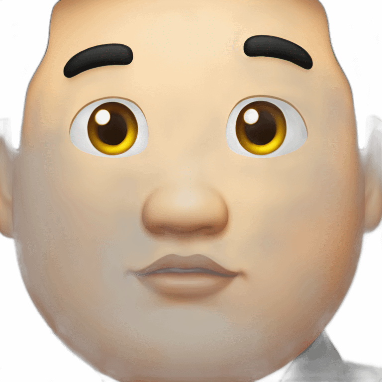 kim jong un chubby face emoji