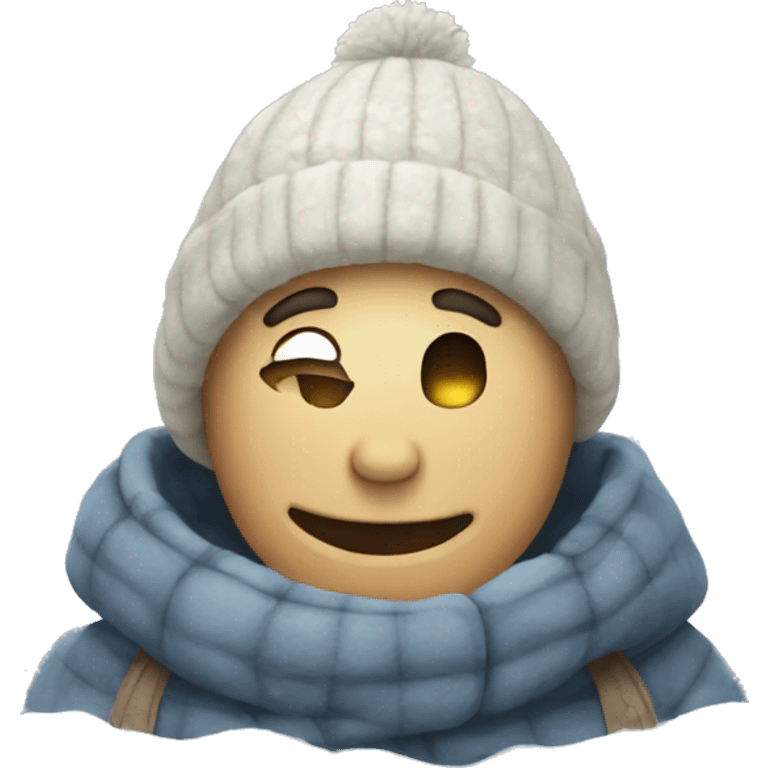 cozy winter  emoji