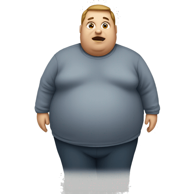 Obese person emoji