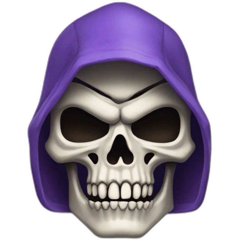 Skeletor head emoji