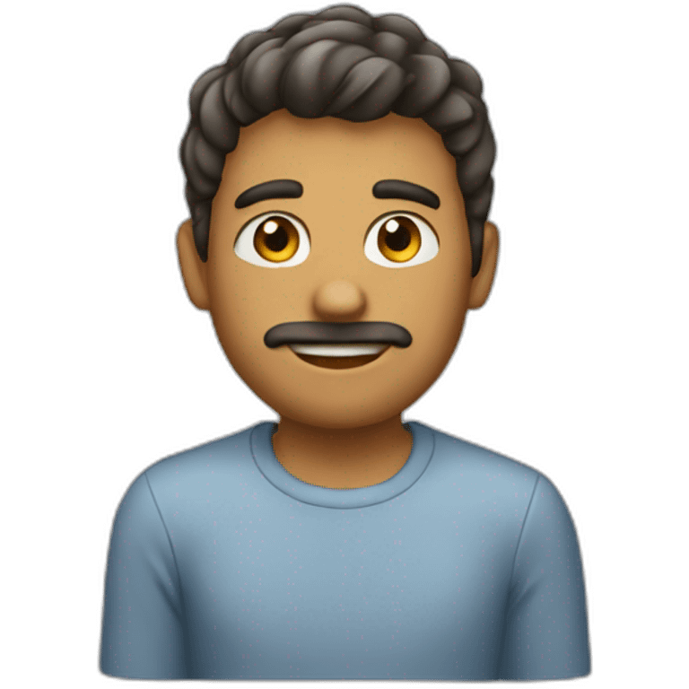 guy in a tchat emoji