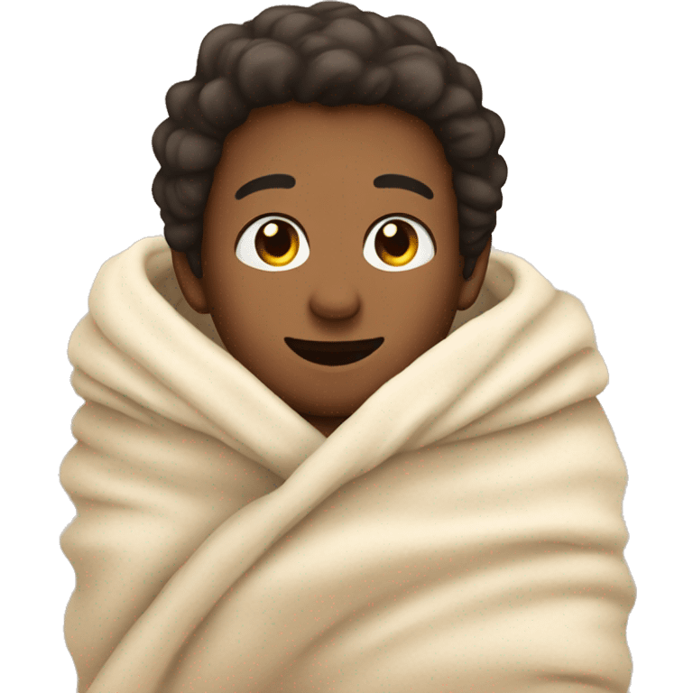 Cozy warm blankets  emoji