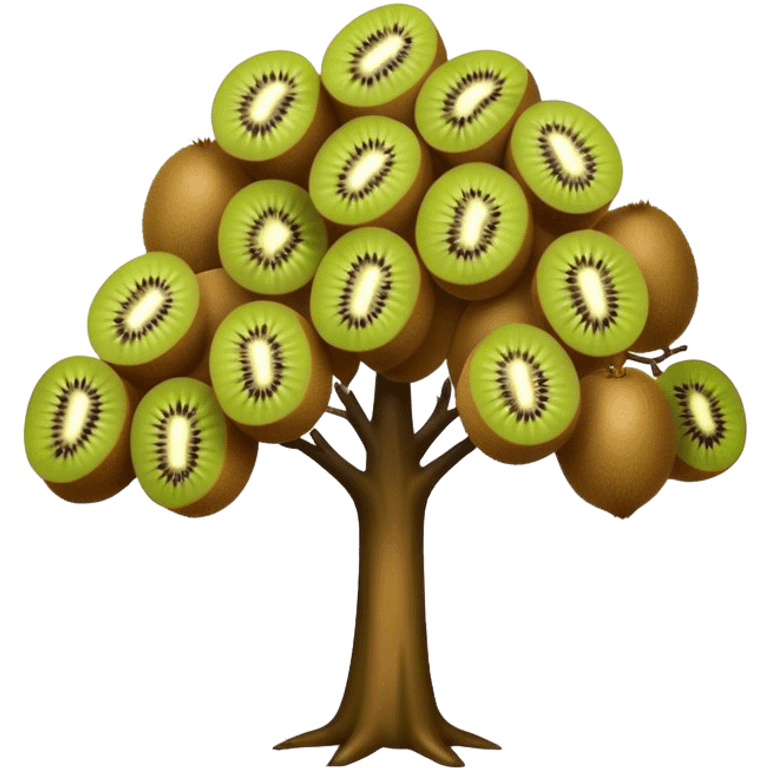 kiwi fruit tree emoji