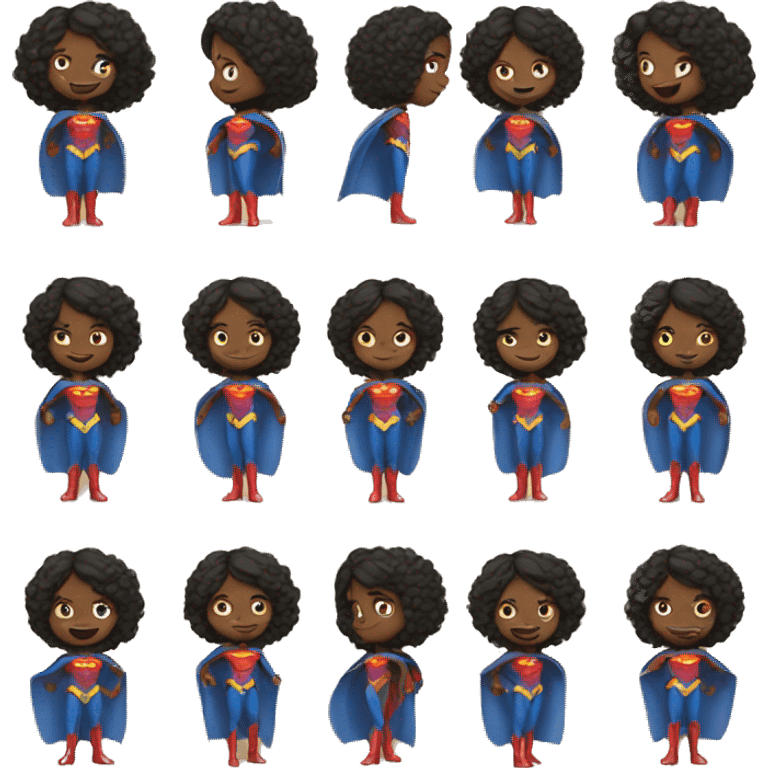 super woman emoji