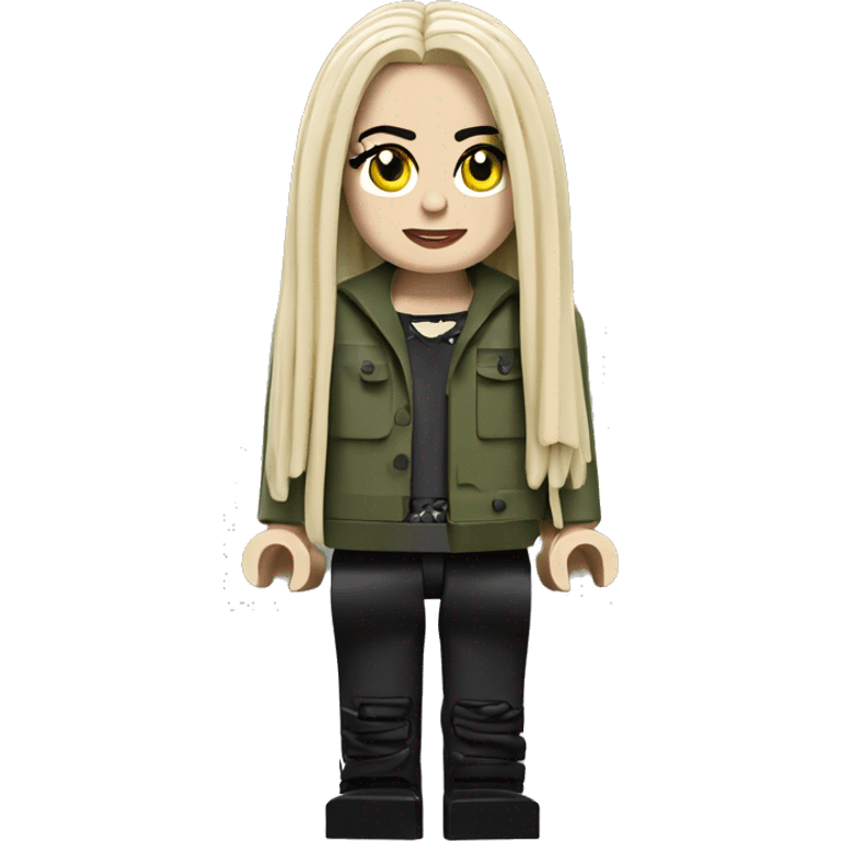 BILLIE EILISH lego full body emoji