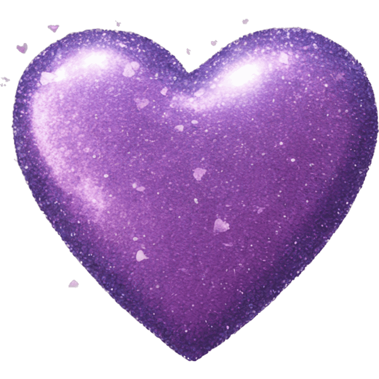 glitter heart  emoji