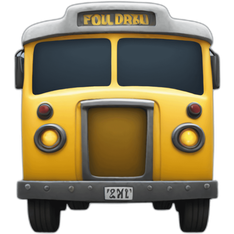 fortnite bus emoji