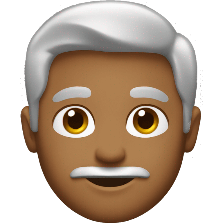 Create a man with the color brown  emoji