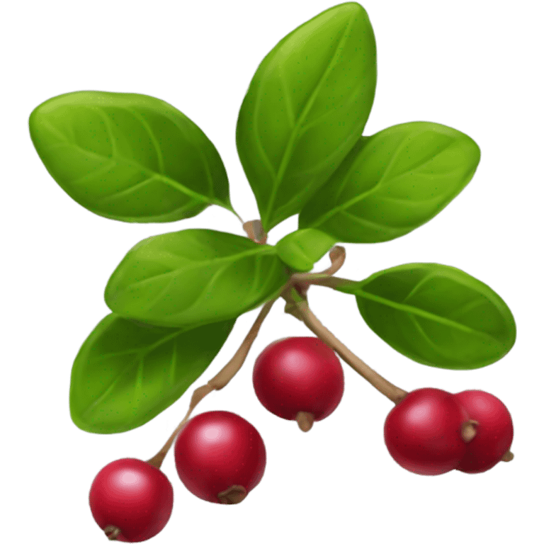 a cowberry emoji