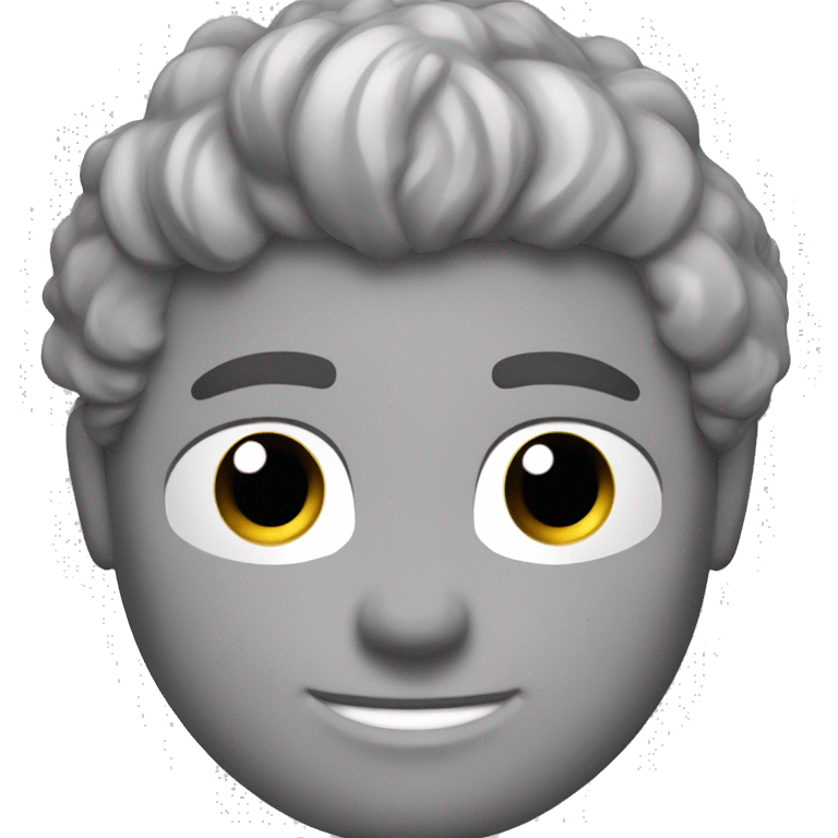 Homme musclé Métisse peau claire avec cheveux bouclés  emoji