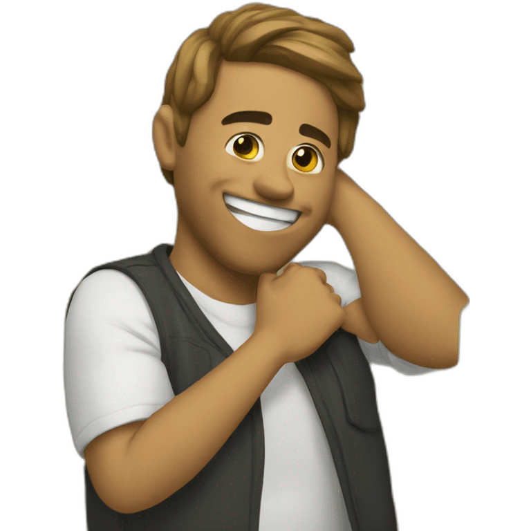 Emoji de personne qui dab emoji