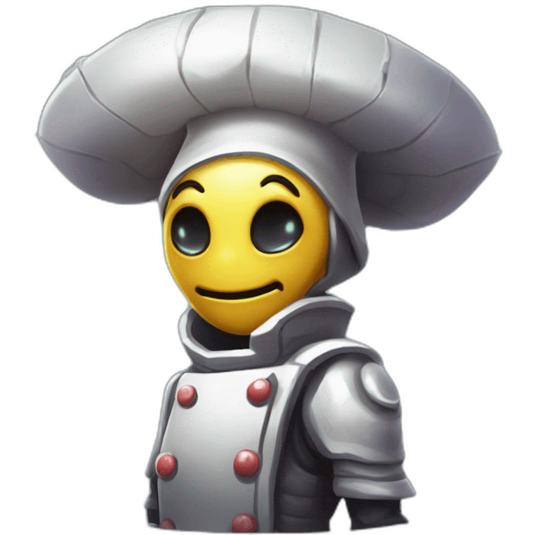 alien chef scifi roguelike rpg style inspired by slay the spire digital art emoji