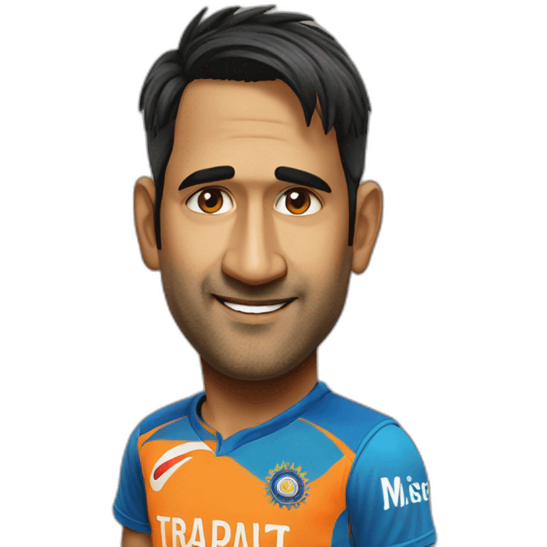 M S dhoni emoji