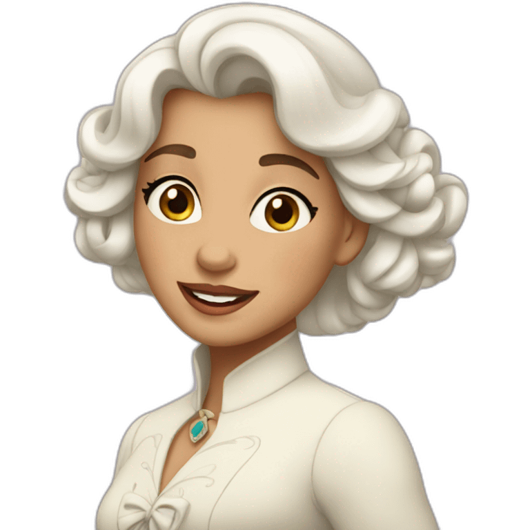 Anastasia from Disney  emoji