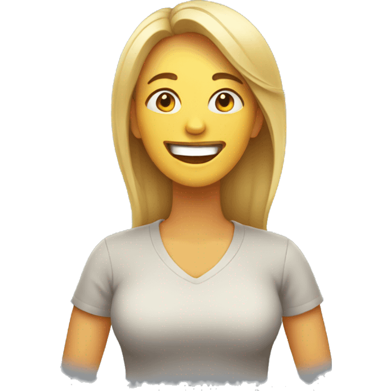 mom laughing at you emoji