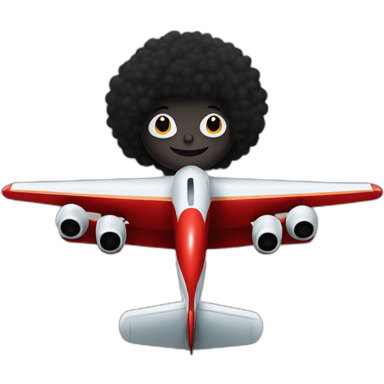 Golliwog is an airplane emoji