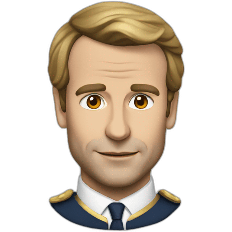 macron en roi emoji