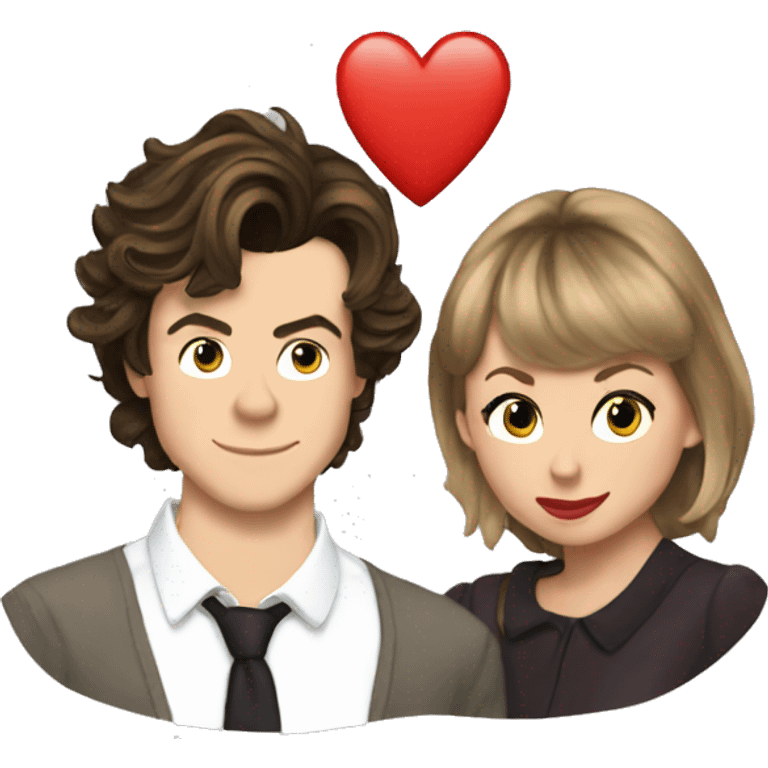 Harry styles and Taylor swift  emoji