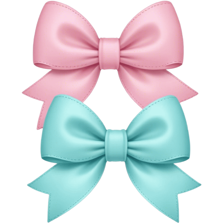 Cute bows emoji emoji