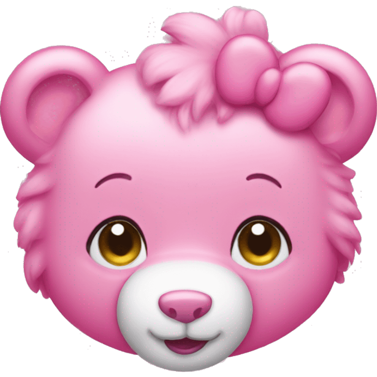 pink carebear emoji