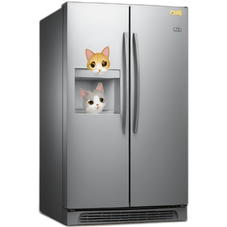 Cat fridge emoji