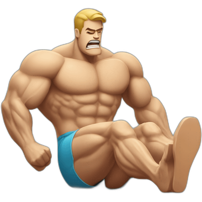 Muscle cramps emoji