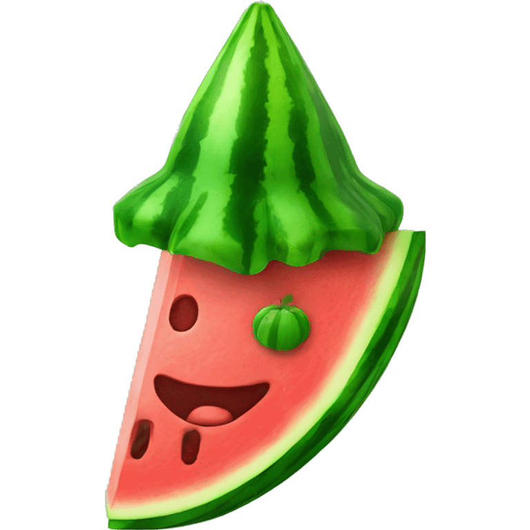 watermelon THC gummy  emoji