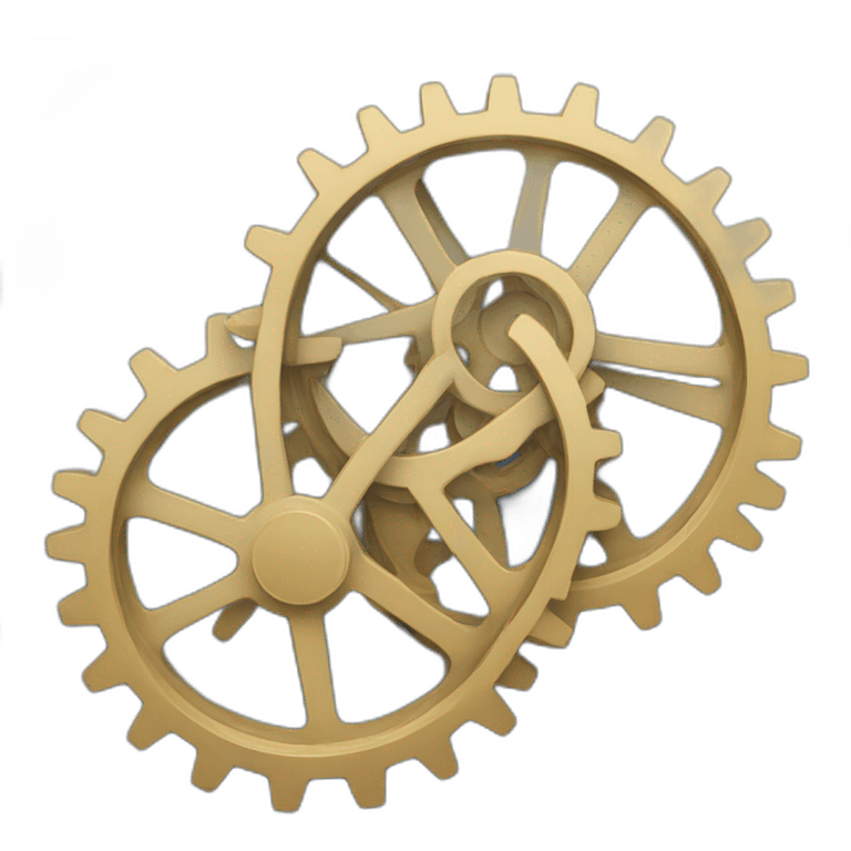 gears in motion emoji