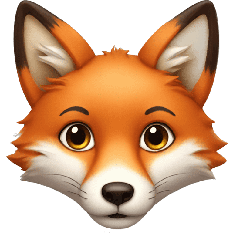 cute fox face emoji