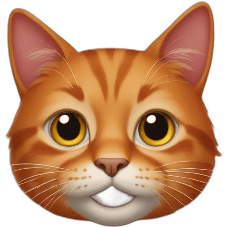 Morris the red cat emoji