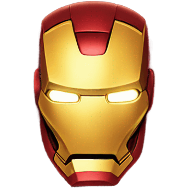 Iron man mask emoji