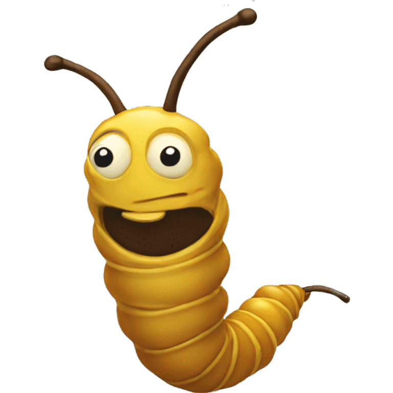 The larva emoji