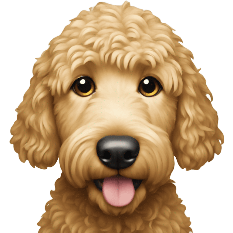 Golden doodle  emoji