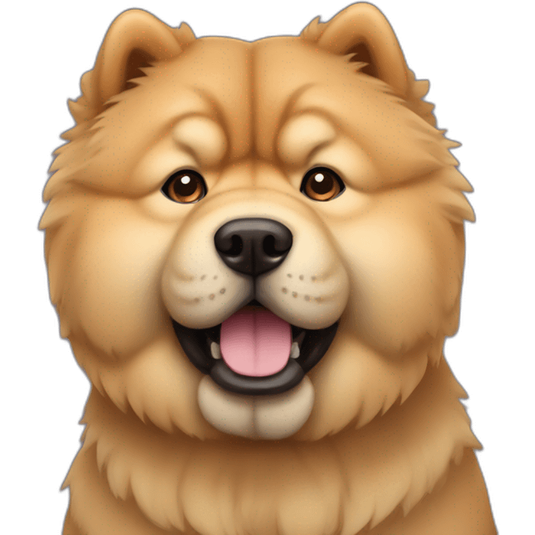 Chow chow emoji