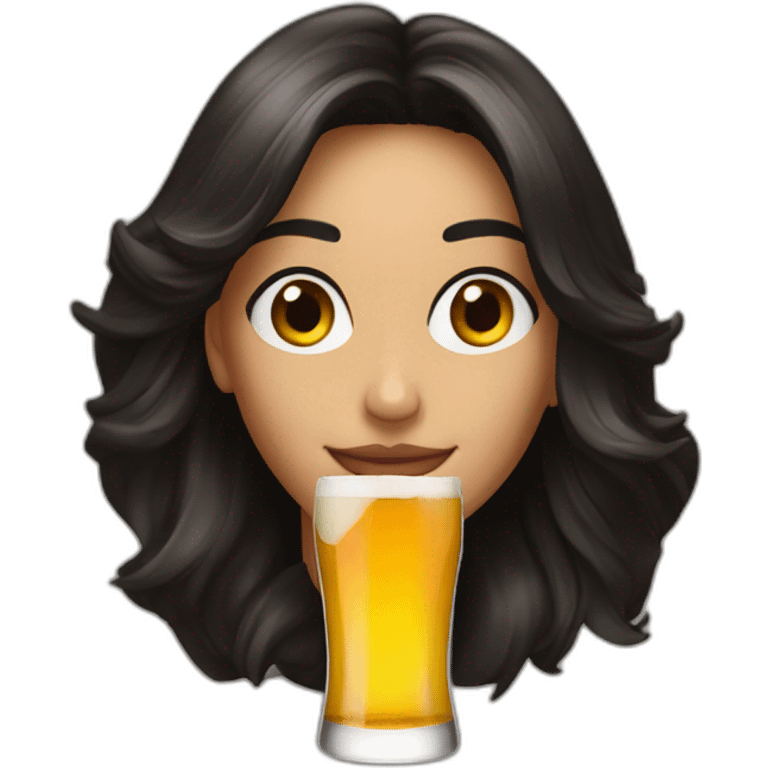 Krys jenner drink beer emoji