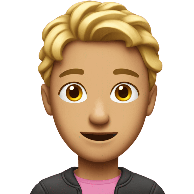 Pink Netflix emoji