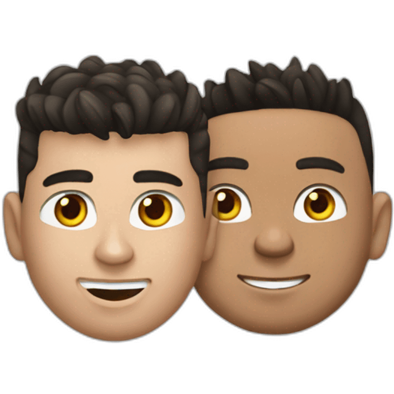 Ronaldo sur messi emoji