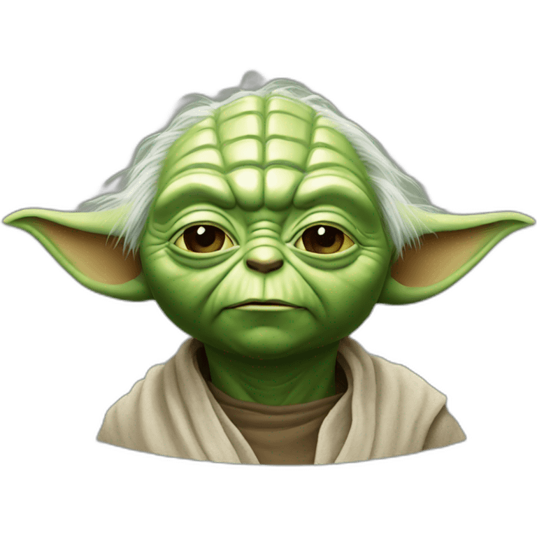 Yoda head emoji