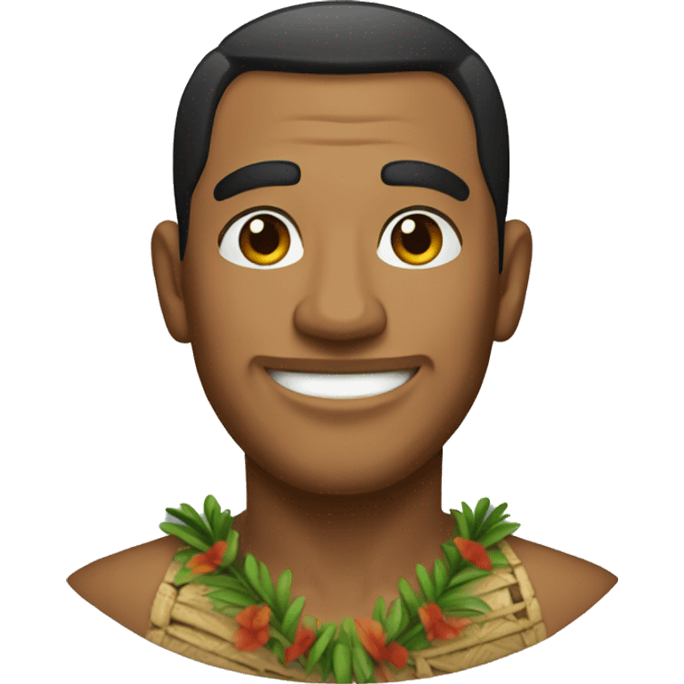 Polynesian man emoji