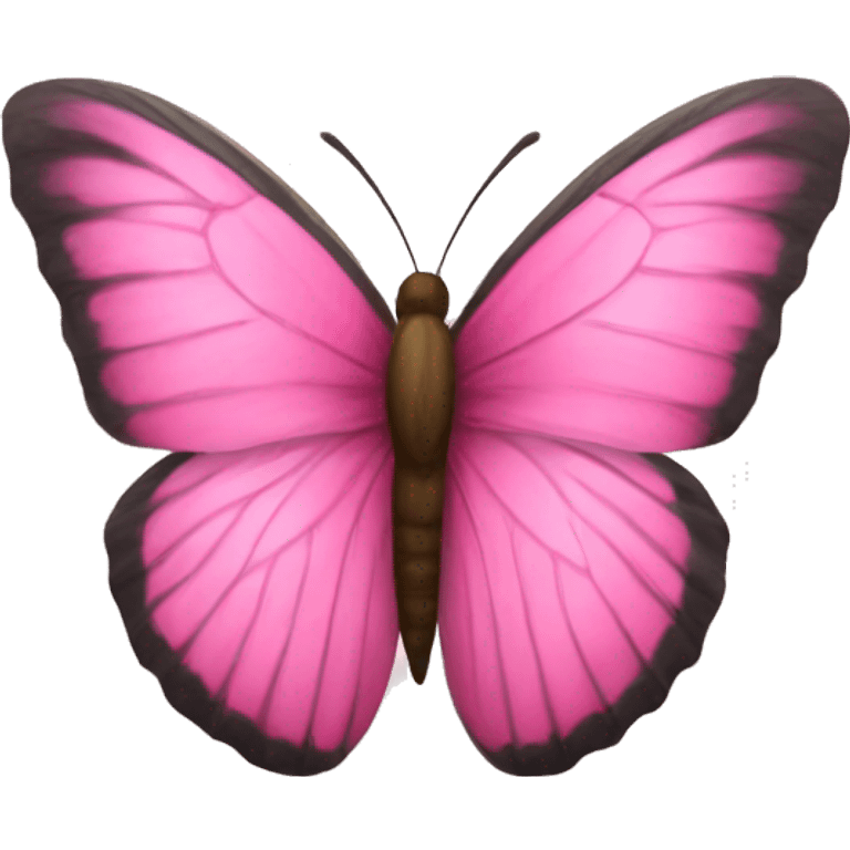 Butterfly pink emoji