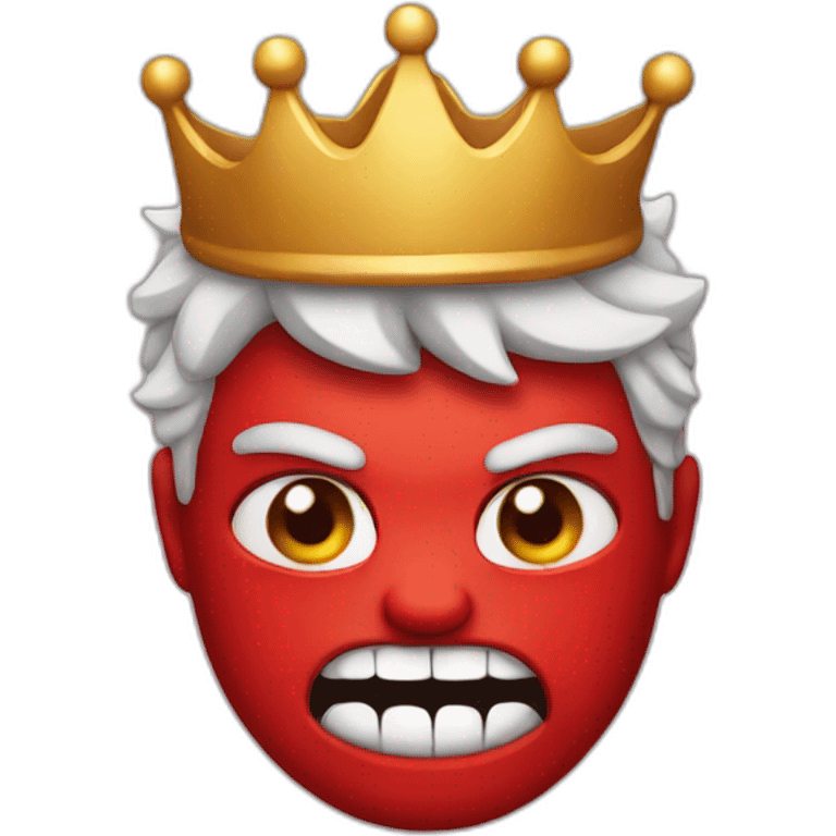 devil with crown emoji