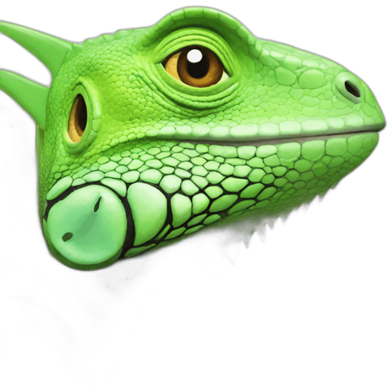 Iguana emoji