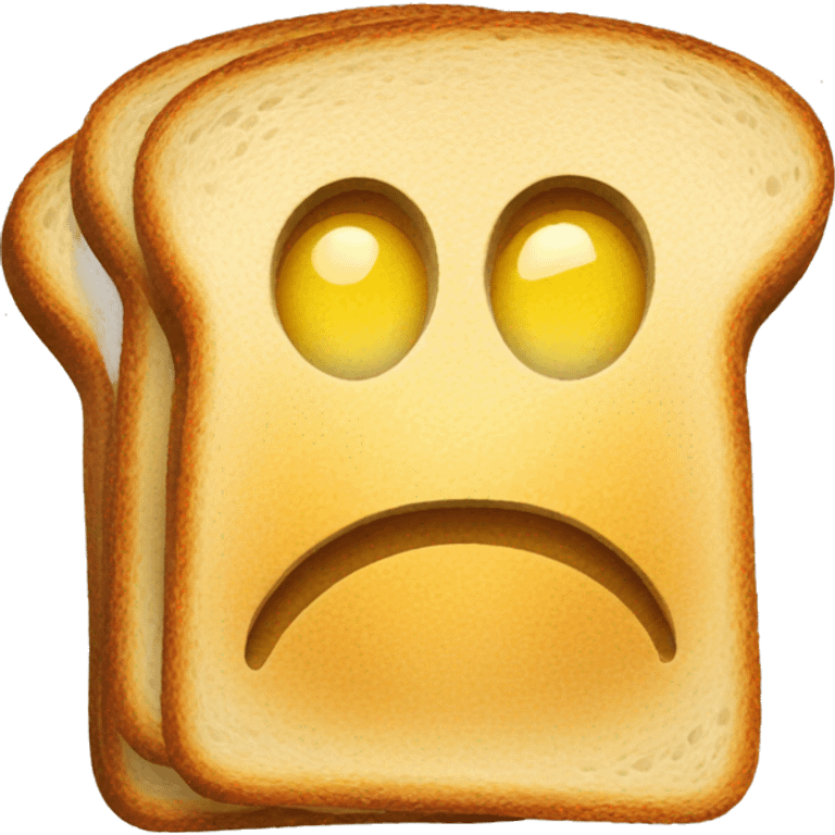 toast text: good luck  emoji