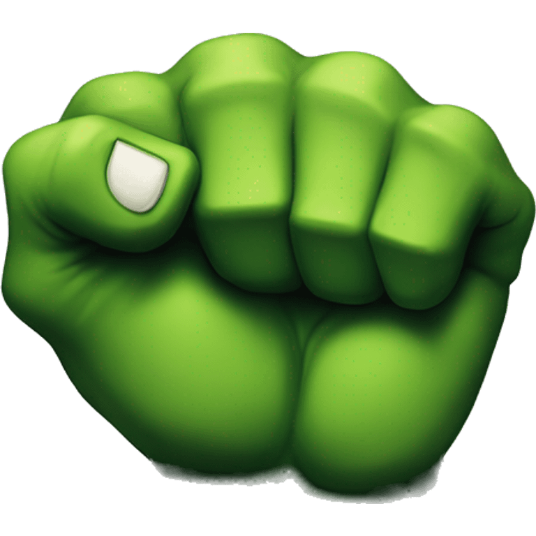 Hulk fist emoji