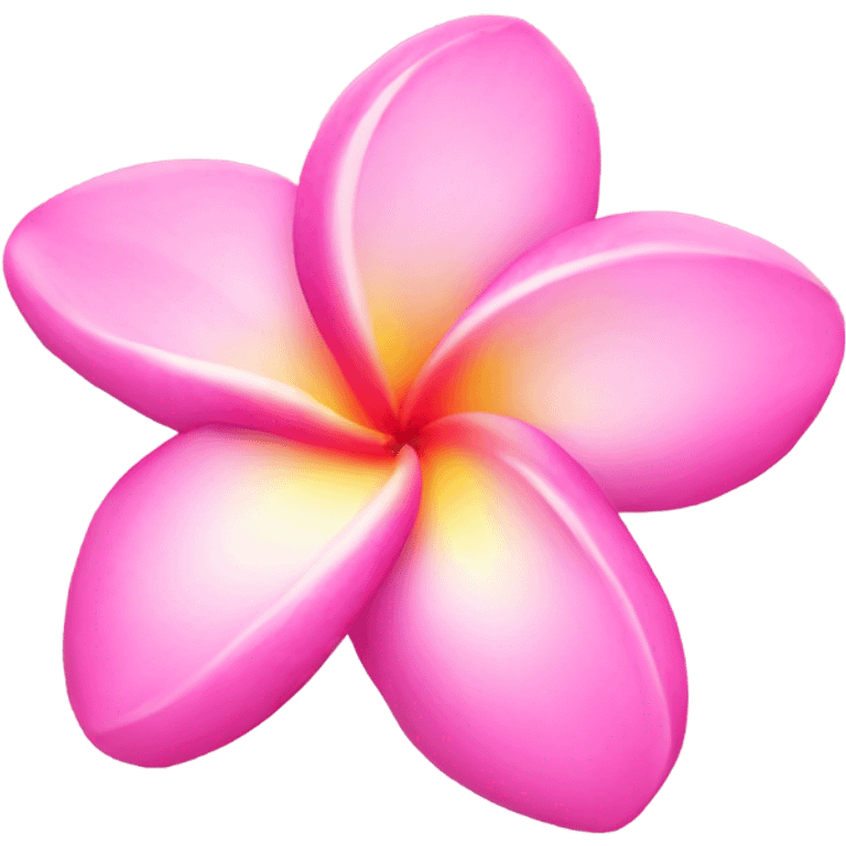 plumeria in Pink emoji