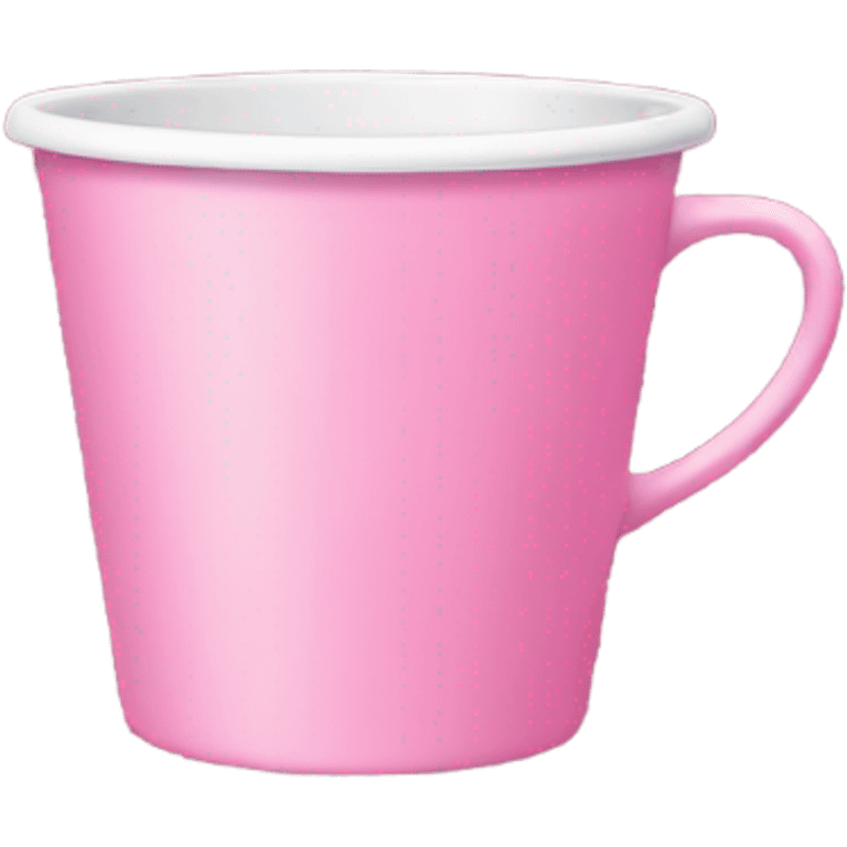 Pink cup emoji