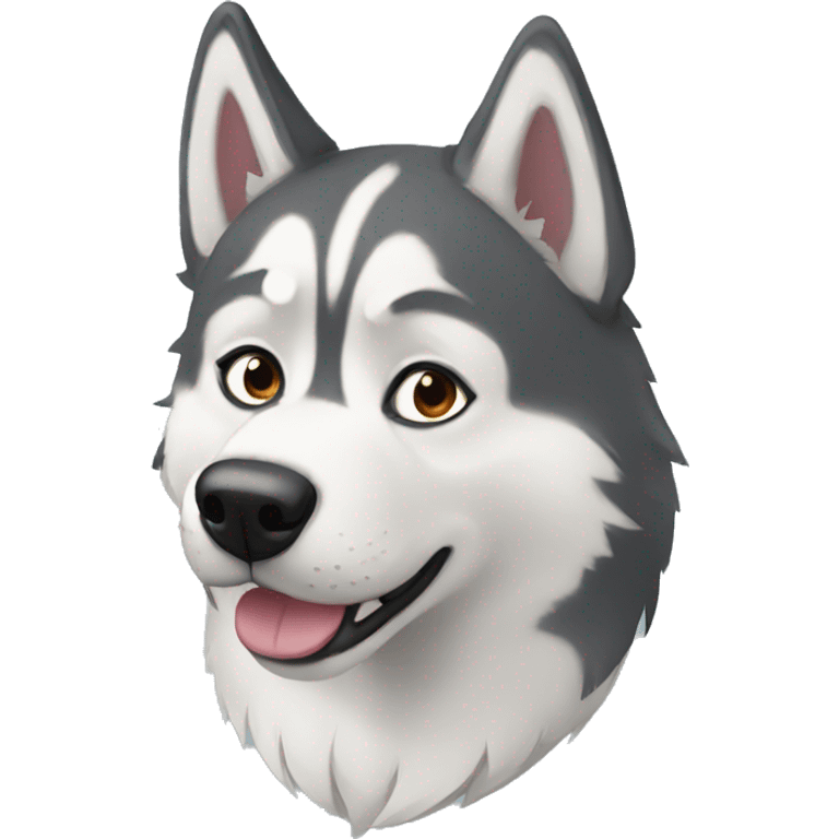 Husky emoji