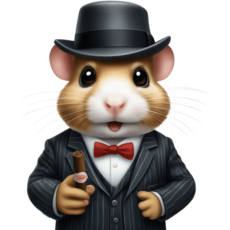 hamster al capone emoji