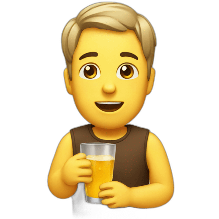 Drinking  emoji