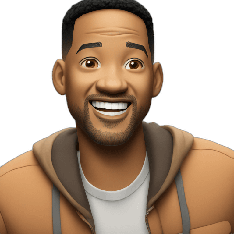 Will smith happy emoji